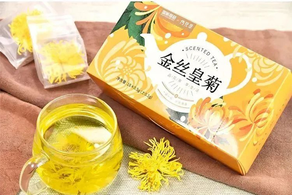 金丝黄菊茶