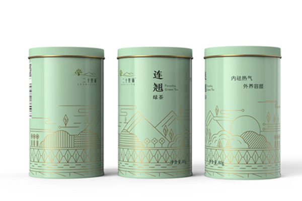 连翘绿茶（铁罐装）