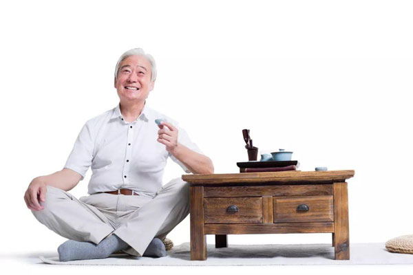 老年人喝茶,喝茶对身体有好处,山西药茶