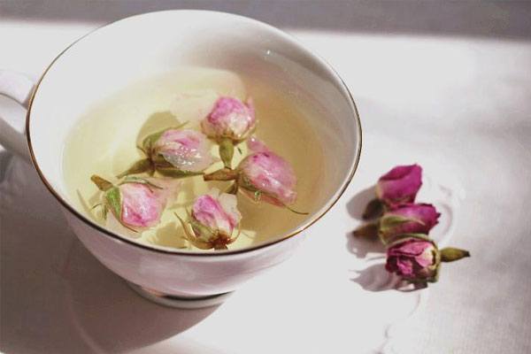 粉玫瑰茶