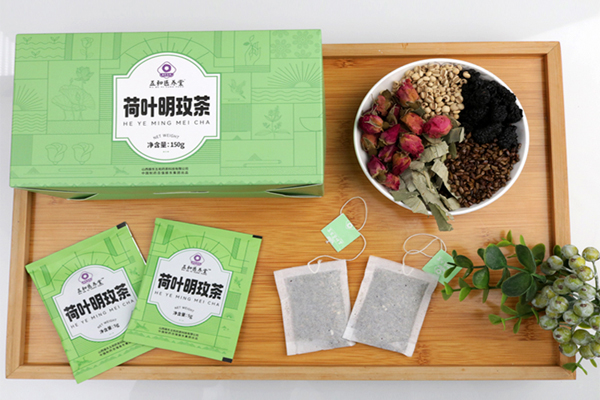 荷叶明玫茶